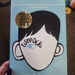 Wonder Book with Light Blue Cover